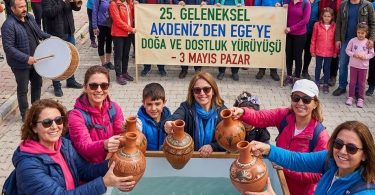 Datça'da 25. Akdeniz’den Ege’ye Dostluk ve Doğa Yürüyüşü 3 Mayıs'ta yapılıyor. Akdeniz suyunun Ege'ye döküleceği bu eşsiz rota ve etkinlik detayları haberimizde.