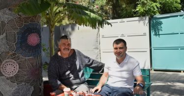 Yeni Parti Datça İlçe Başkanı Ege Curacı ve Keyifli Datça Genel Yayın Yönetmeni Oktay Bala